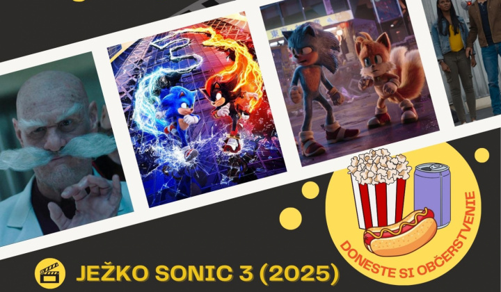1. fotografia fotogalérie Letné kino - Ježko Sonic 3 - foto