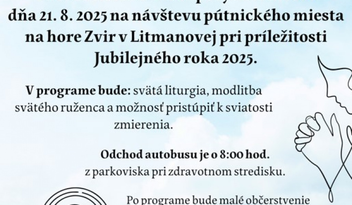 1. fotografia fotogalérie Litmanová - púť na horu Zvir - foto