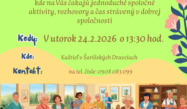 1. fotografia fotogalérie Stretnutia seniorov - foto