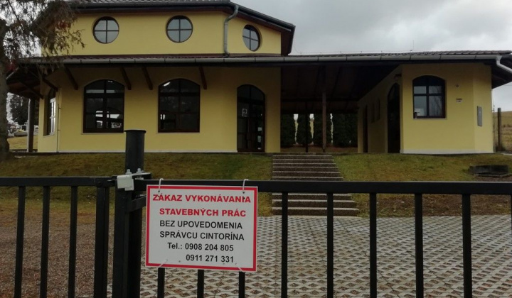 5. fotografia fotogalérie Rekonštrukcia domu smútku - apríl 2021