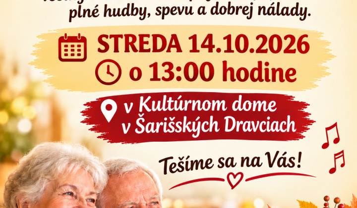 Fotka - Pozvánka k príležitosti Mesiaca úcty k starším 