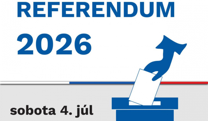 Fotka - REFERENDUM 2026 - oznámenie